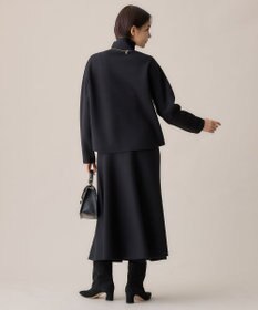 自由区 【セットアップ対応・洗える】ウールミラノフレア スカート