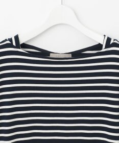 UNFILO L 撥水汗ジミ防止ボーダーT