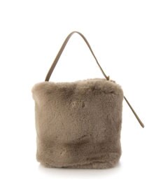 UNBILLION cachecache エコファーワンハンドルミニトートバッグ