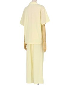 une nana cool 綿混コットンリネン天竺 半袖パジャマ