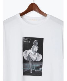 Te chichi マリリンモンローシネマフォトTシャツ