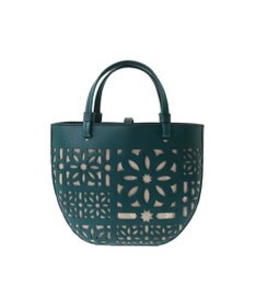 genten セイル カットワーク 手提げバッグ