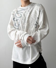 WEGO エンボスグラフィックT(LS)