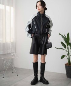 WEGO ナイロントラックブルゾン