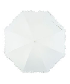 MOONBAT estaa 晴雨兼用 長傘 無地フリル 日傘 遮光 遮熱 UV