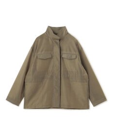 uncrave シアーオーガンジー ミリタリーブルゾン