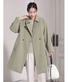 Green Parks ビーバー調テーラードカラーコート