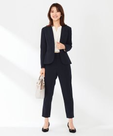 ANY SIS 【セットアップ可】セレモニーダブルクロス テーパードパンツ