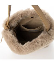 UNBILLION cachecache エコファーワンハンドルミニトートバッグ