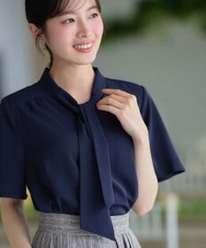 Tiaclasse ボウタイブラウス