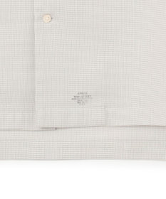 J.PRESS YORK STREET 【UNISEX】ワッフルオープンカラー シャツ