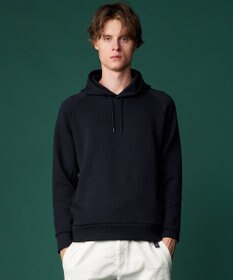 JOSEPH ABBOUD MOUNTAIN 【軽量/ソフト/イージーケア】ソフトダンボール ニット パーカー