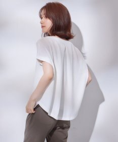 ANY L ミニサッカードルマンスリーブカットソー