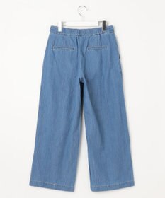 J.PRESS LADIES L 【洗える】5ozバージラコンパクト ワイド パンツ