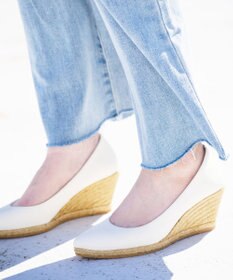 gaimo 【GAIMO/ガイモ】ポインテッドエスパドリーユパンプス/TEVA-RS