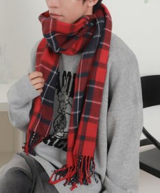 WEGO 【マフラー】大判ストール