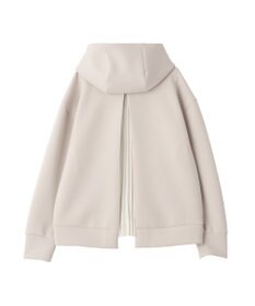 YECCA VECCA バックプリーツZIPフーディー