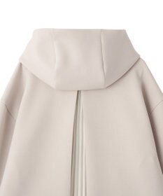 YECCA VECCA バックプリーツZIPフーディー