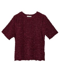 Green Parks 表面感カット５分袖プルオーバー