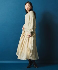 uncrave ラメ シャギー ニット プルオーバー（uncrave STANDARD）