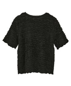 Green Parks 表面感カット５分袖プルオーバー