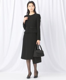 自由区 FORMAL 【オールシーズン対応】バーズアイ ジャケット+ワンピース