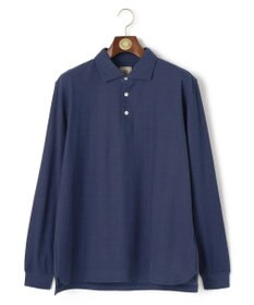 J.PRESS MEN 【ビジネス対応】リンクスシャドーチェック ロングスリーブポロシャツ