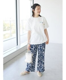 CRAFT STANDARD BOUTIQUE インド綿総柄イージーパンツ