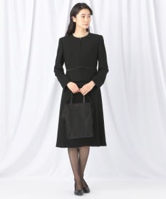 自由区 FORMAL 【オールシーズン対応】バーズアイ ジャケット+ワンピース