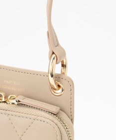 23区 【新色追加】キルティング スマホ ポシェット