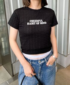 WEGO クリンクルプリントトップス