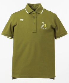 23区GOLF 【MEN】ハニカム鹿子 半そでポロシャツ