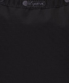 LeSportsac RUFFLE ZIP HOBO/ブラックレースラッフル