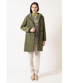 DAKS リバティプリントキルティングコートブルゾン