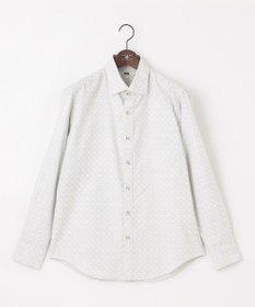 JOSEPH ABBOUD 【キングサイズ・柔らか】ファインパターンプリント シャツ