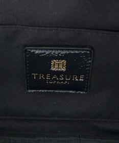 TOPKAPI 【TREASURE TOPKAPI】スエード エナメルコンビ ワイド ボストンバッグ チャーム付き