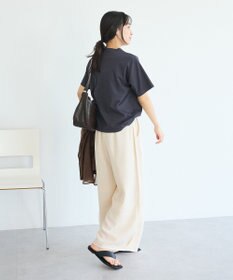CRAFT STANDARD BOUTIQUE リネンライクワイドイージーパンツ