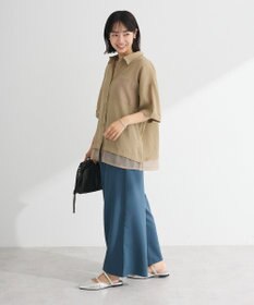 Green Parks 裾レイヤードショートスリーブシャツⅡ