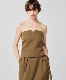 uncrave プレーンスーツ ビスチェ（uncrave WHITE）