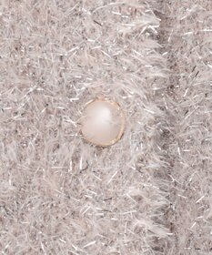 ANY シャイニーニットカーディガン