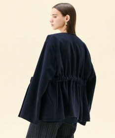 BEIGE， LABBOCK / ウール混2WAYショートコート