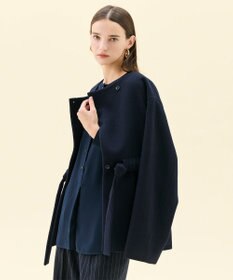 BEIGE， LABBOCK / ウール混2WAYショートコート