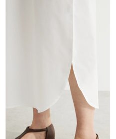 Green Parks ストライプ柄ニットドッキングワンピース