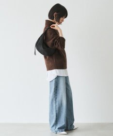 russet ナイロンラウンドショルダーバッグ (CE-1327-WEB)