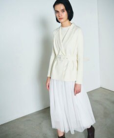 GRACE CONTINENTAL テーラーチュールワンピース