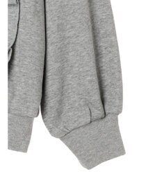 earth music&ecology フリルスウェットプルオーバー