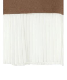 earth music&ecology プリーツドッキングプルオーバー