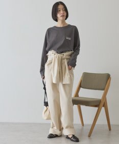 AMERICAN HOLIC NURTURING 刺繍ロゴロンT