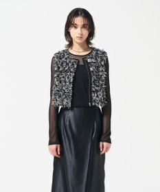 GRACE CONTINENTAL コンパクトフリンジベスト