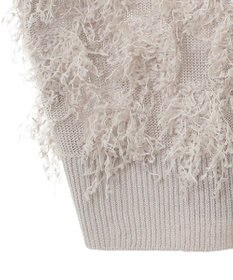 Green Parks フリンジニットベスト